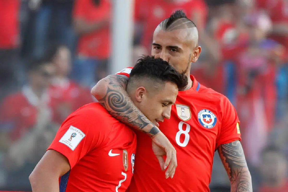 Alexis Sánchez y Arturo Vidal
