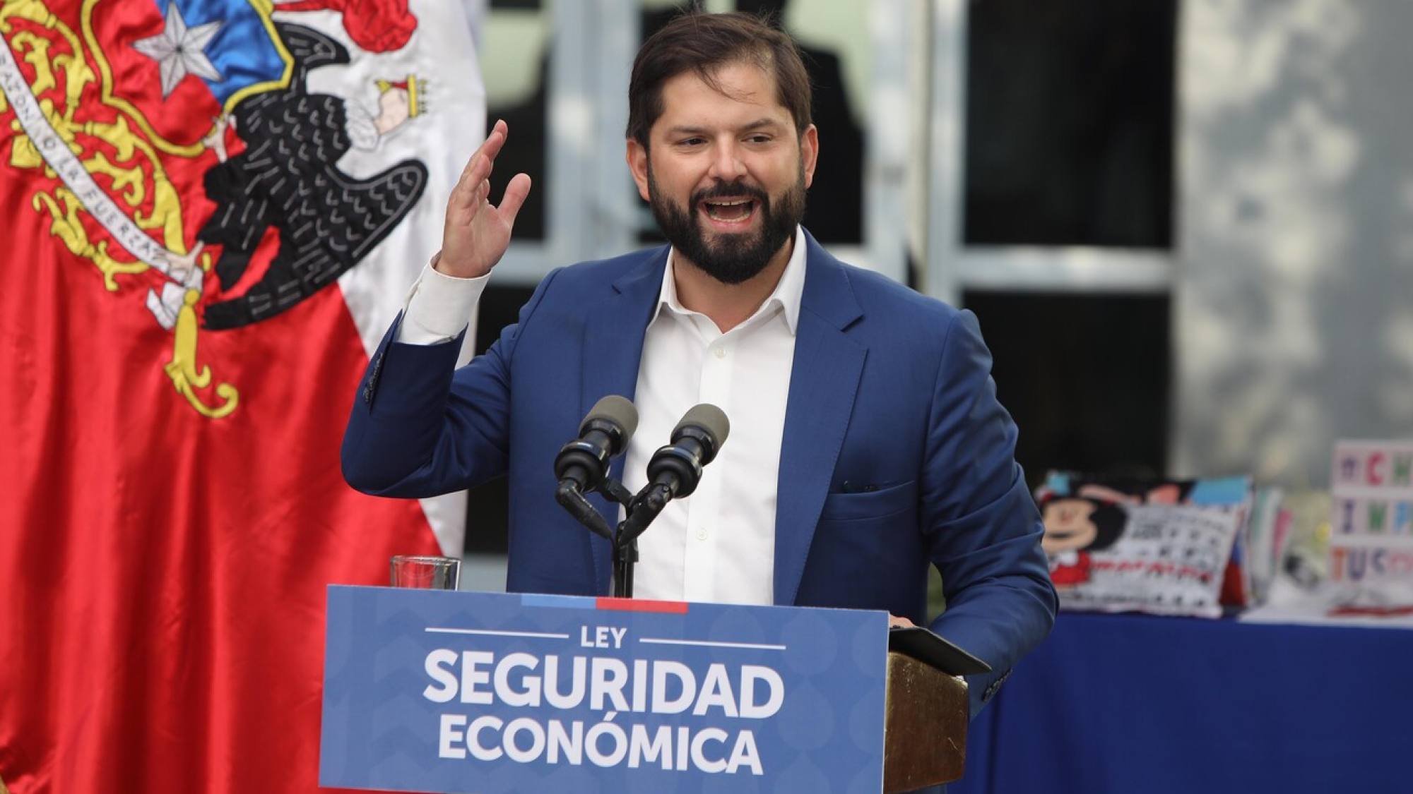 Gabriel Boric Promulga Ley De Medidas De Seguridad Económica