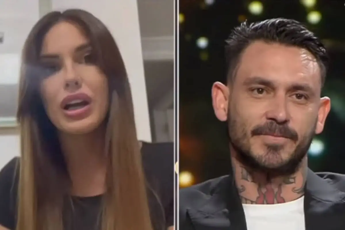 Mauricio Pinilla y Gala Caldirola
