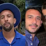 Mauricio Isla, Gala Caldirola y Mauricio Pinilla