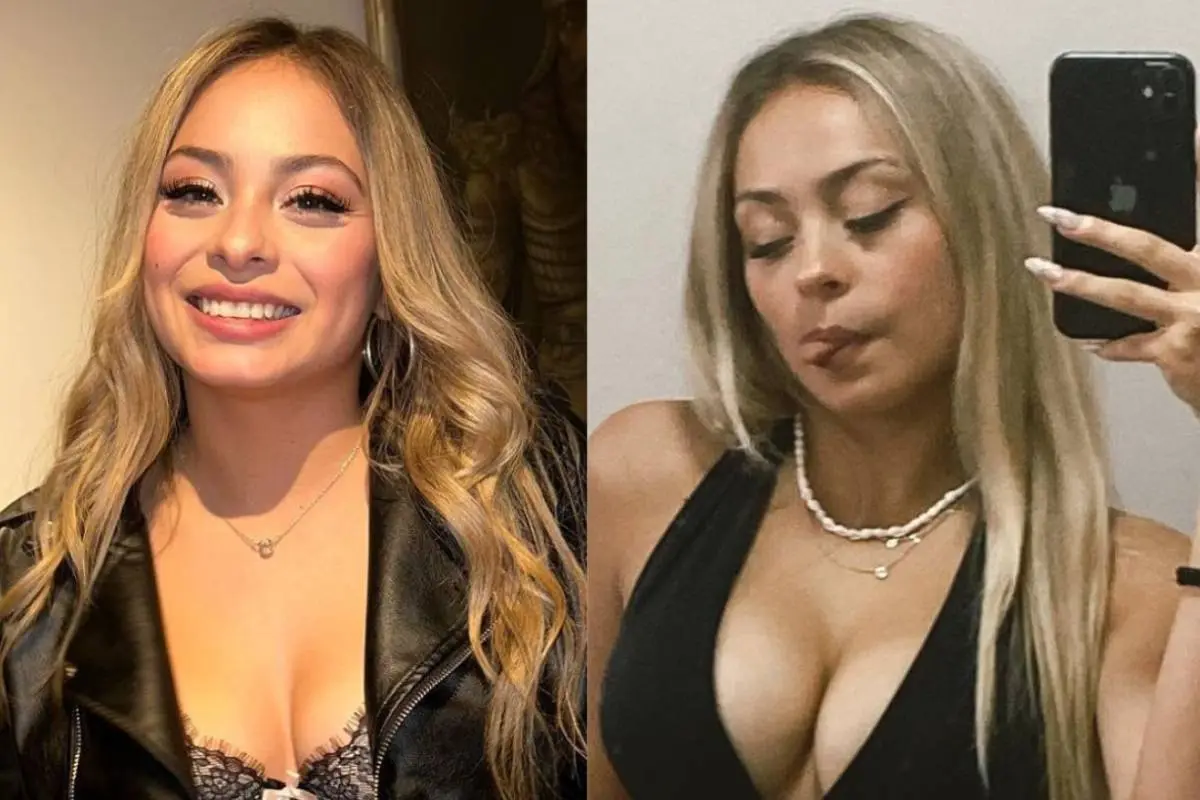 una mujer haciéndose un selfie y una mujer haciéndose un selfie