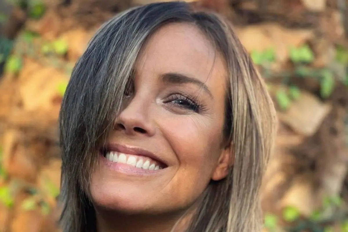 primer plano del rostro de Claudia Conserva