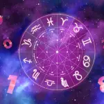 Una representación de signos del zodiaco rodeada por números astrológicos
