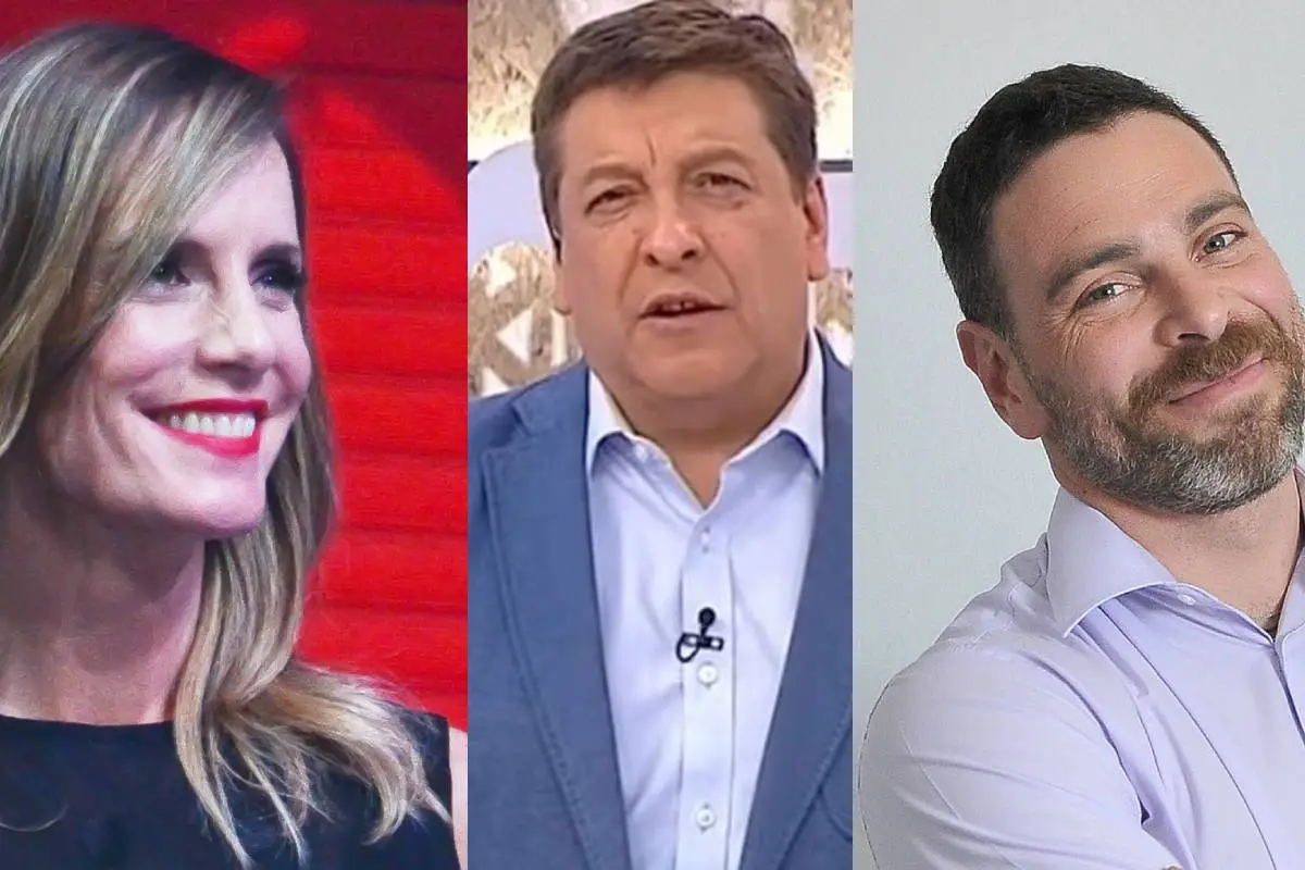 Diana Bolocco, Julio César Rodríguez y José Antonio Neme