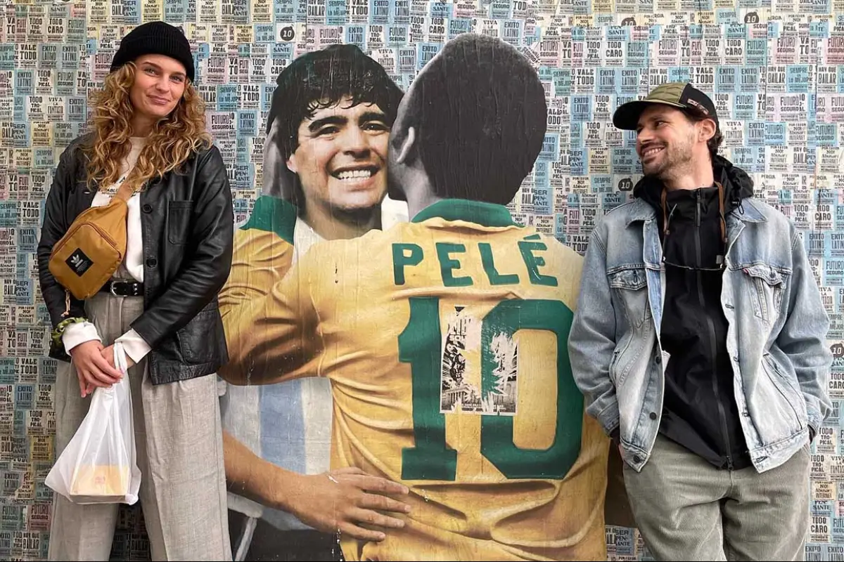 Josefina Montané y Pedro Campos en Buenos Aires