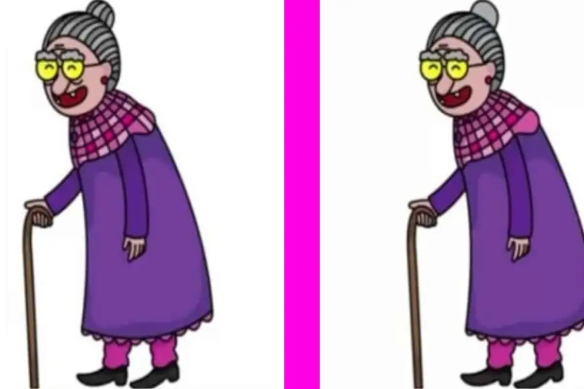 ¿Listo para poner a prueba tus habilidades de detective? Demuestra tu destreza y observación encontrando las 3 diferencias en esta imagen. ¡Comienza el cronómetro y prepárate para la acción! Encuentra las diferencias entre las imágenes de una anciana en menos de veinte segundos. Si crees que este juego es solo para niños, ¡te equivocas! Se requiere un ojo agudo y reflejos rápidos para superar este desafío. A simple vista, puede parecer sencillo, pero ¿podrás encontrar las 3 diferencias? ¡El tiem