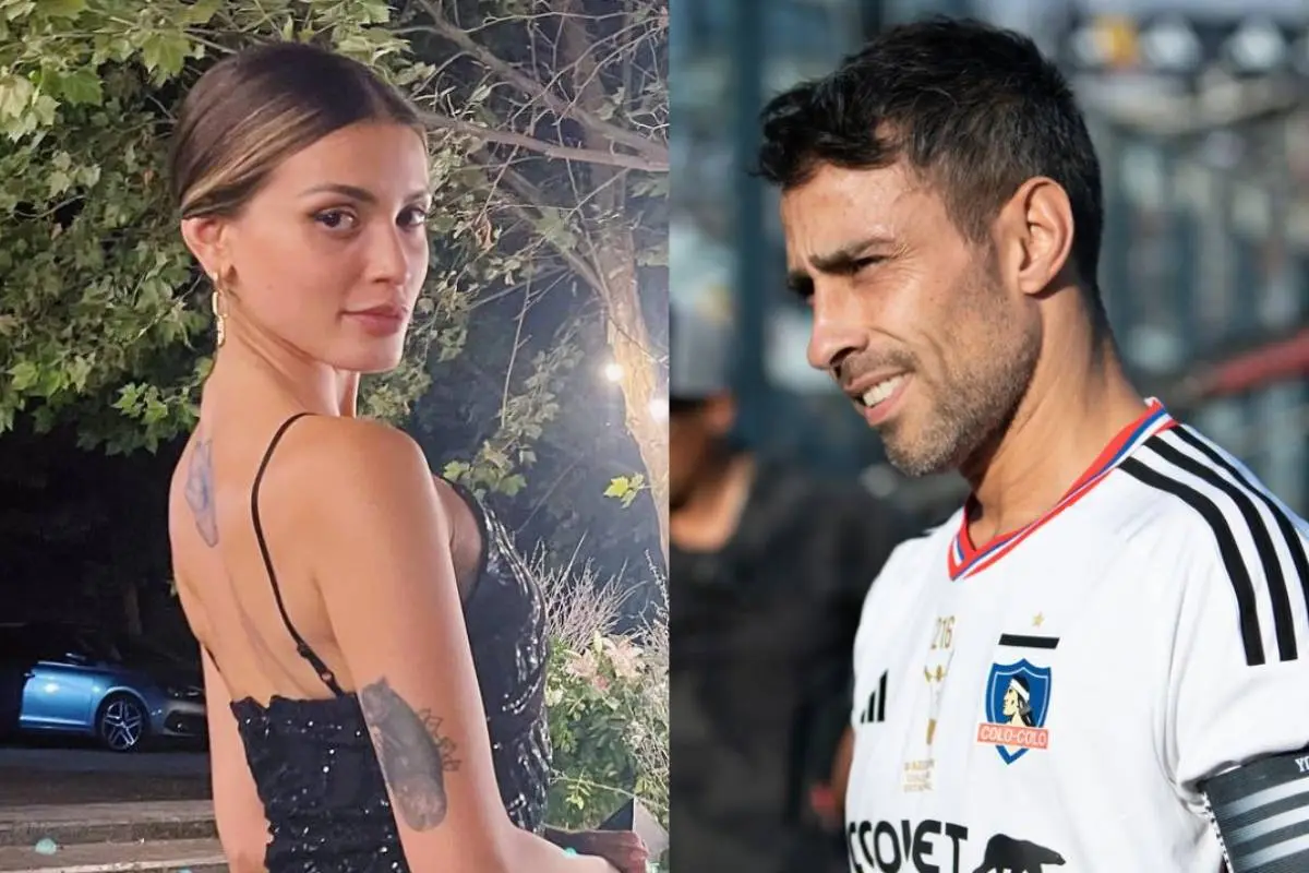 Constanza Capelli, participante de Gran Hermano, junto a Jorge Valdivia