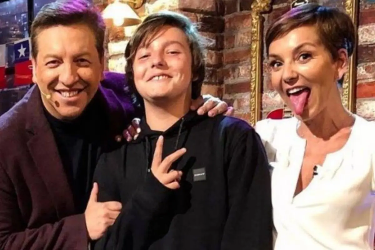 JC Rodríguez junto a Fran García-Huidobro y su hijo