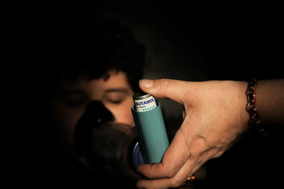 plano general de niño enfermo