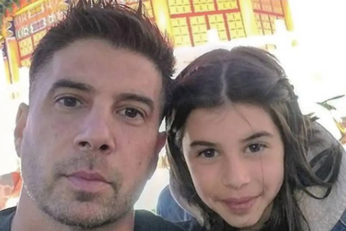 Mario Velasco y su hija Julieta