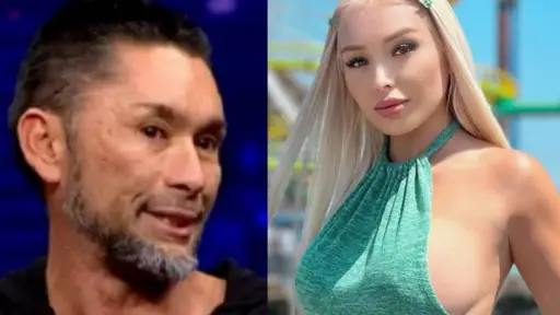 primer plano del rostro de Daniella Chávez