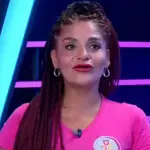 primer plano del rostro de Kathy Orellana