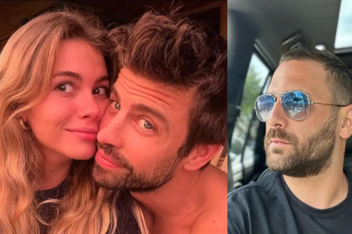 clara chia marti con gerard piqué y el periodista jordi martin