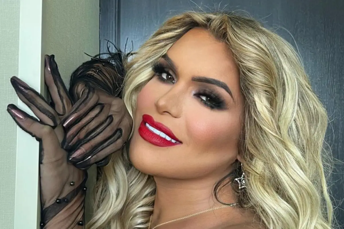 primer plano del rostro de la influencer wendy guevara