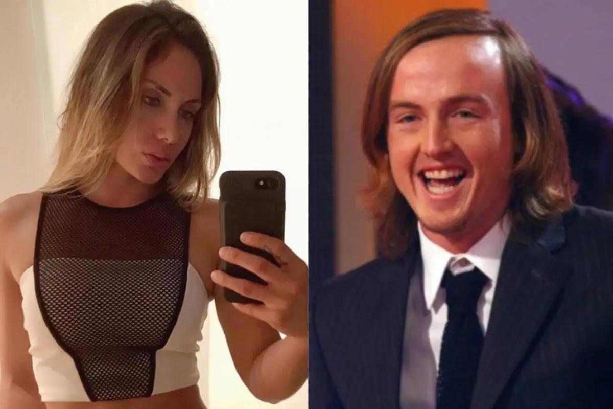 primer plano del rostro de Paz Gómez y el Chispa Lacassie