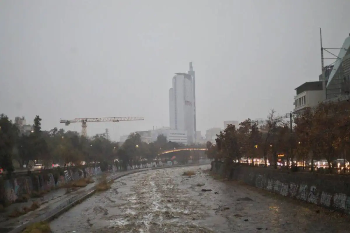 plano general del Río Mapocho