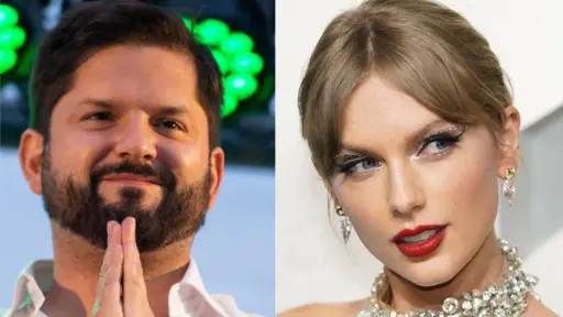 Gabriel Boric y Taylor Swift