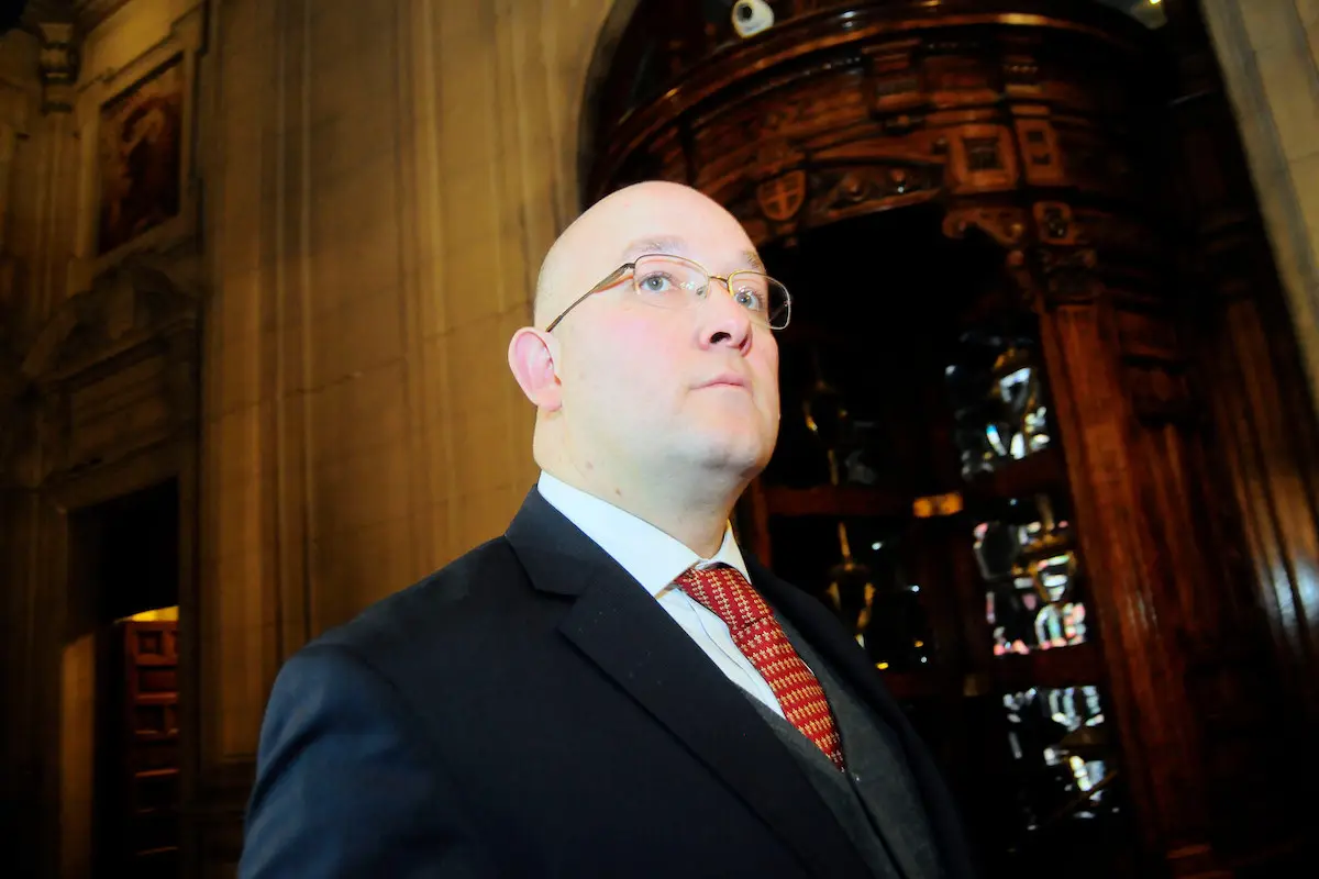 primer plano del rostro de Rodrigo Pica