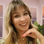 primer plano del rostro de Sabrina Sosa