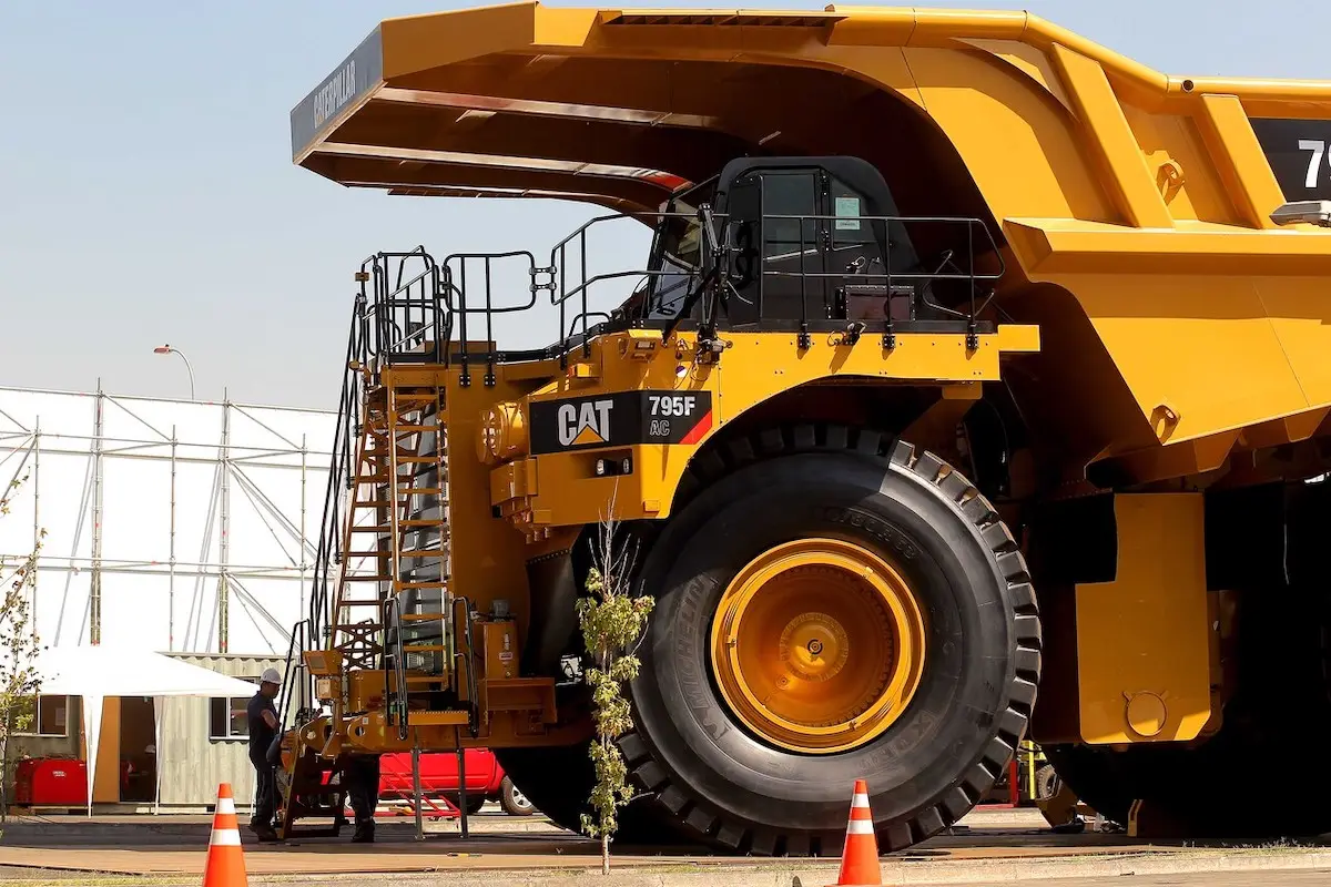 PLANO GENERAL DE CAMIÓN MINERO