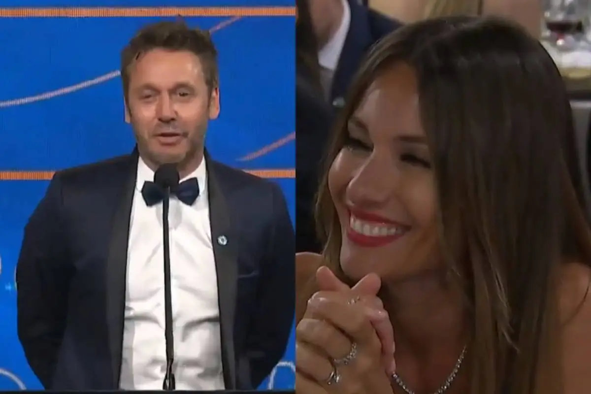 Benjamín Vicuña y Pampita