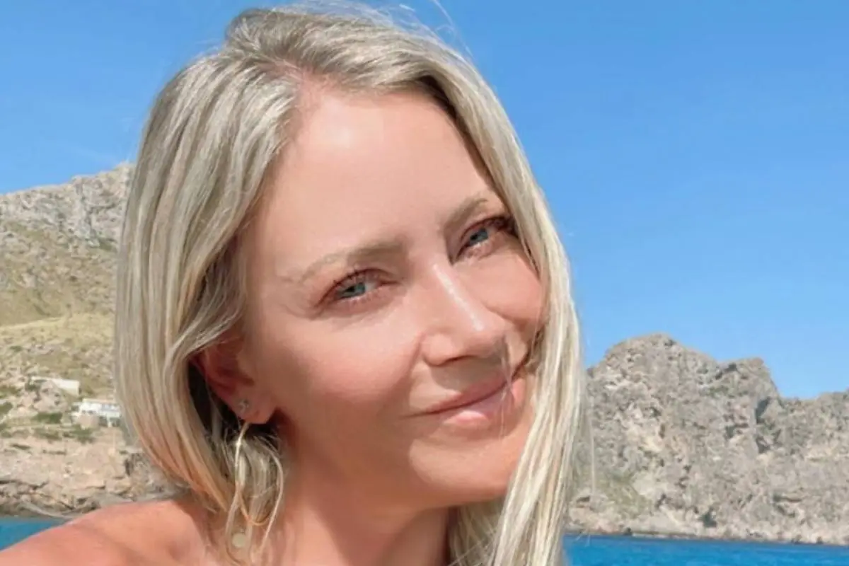 primer plano del rostro de Marcela Vacarezza
