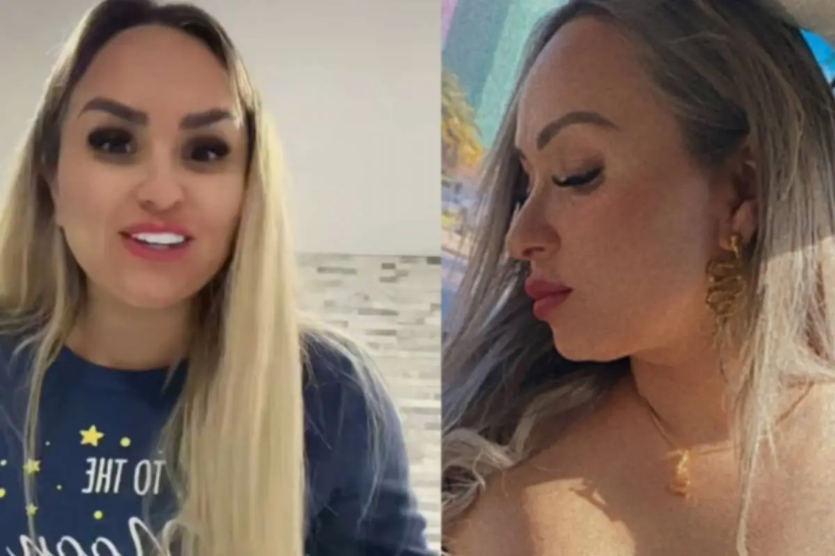 primer plano del rostro de la influencer Karen Frías