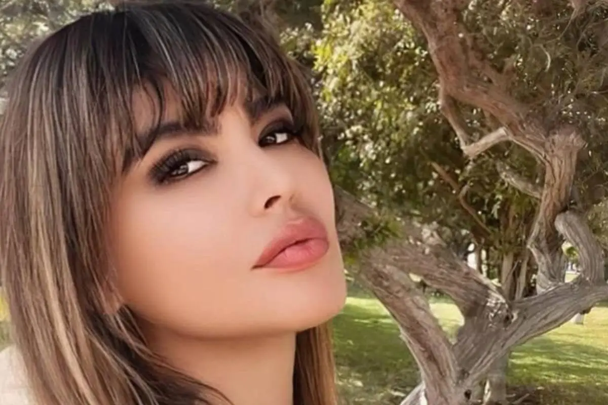 primer plano del rostro de Angie Jibaja