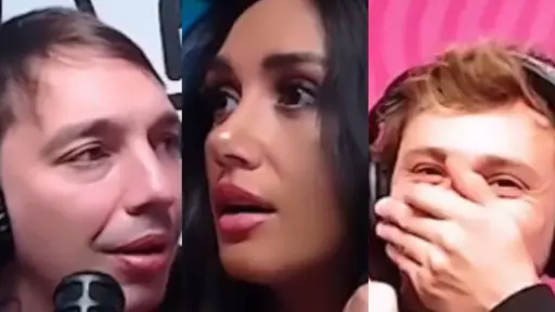 Pamela Díaz, Rodrigo Gallina y Joaquín Méndez