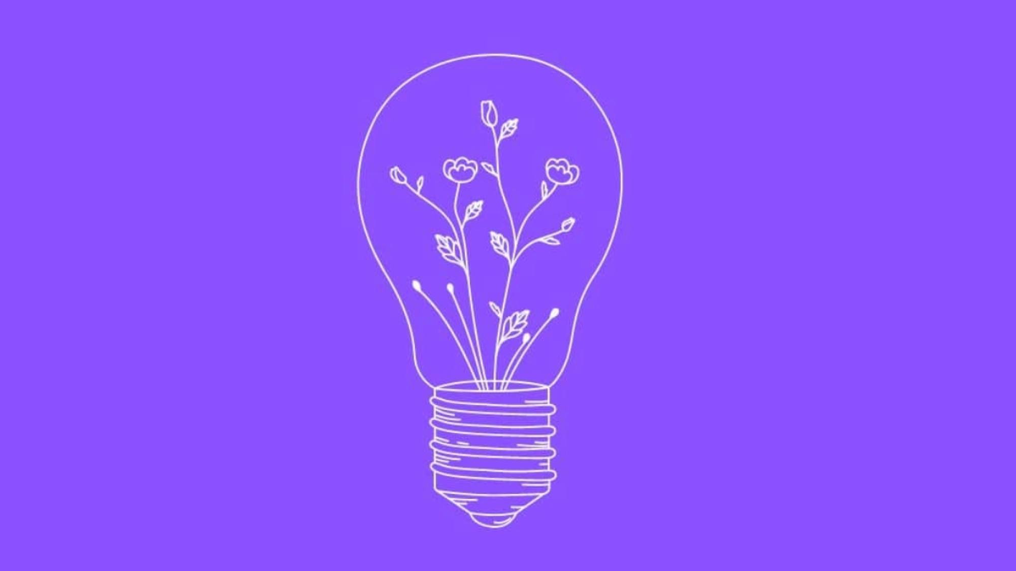 Lo que ves primero revela tu personalidad creativa: ¿Ampolleta o Flores?