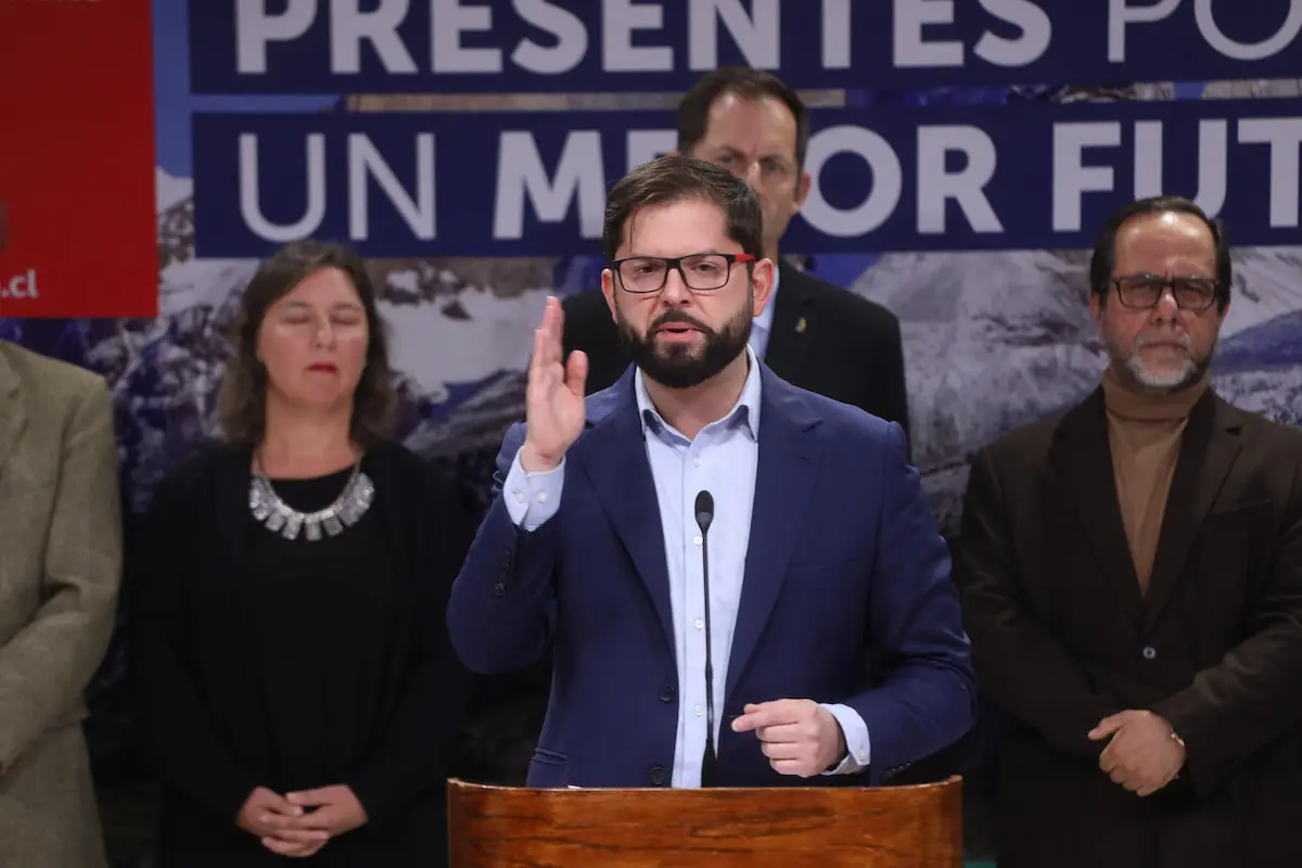 plano general de Gabriel Boric