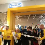 plano general inauguración tienda Ikea en Chile