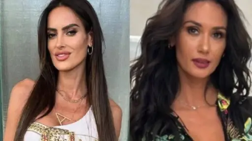 Adriana Barrientos y Pamela Díaz