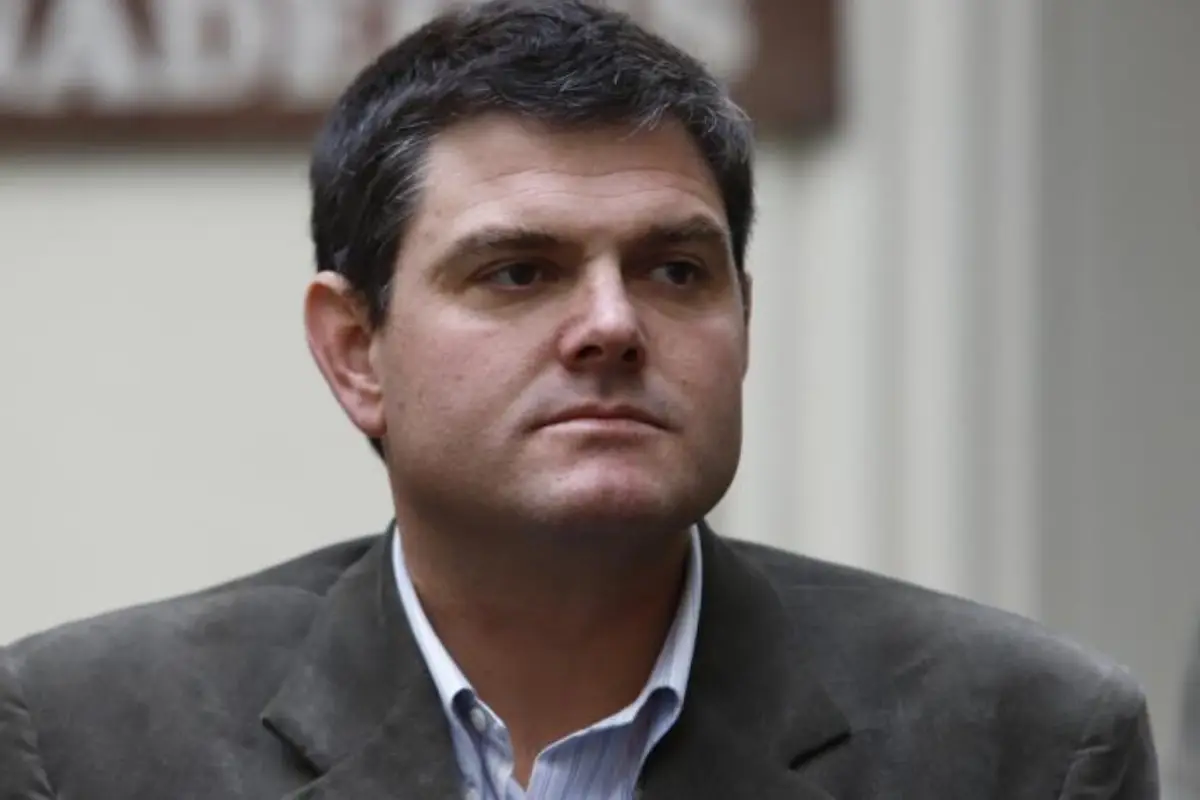 primer plano de Gustavo Alessandri