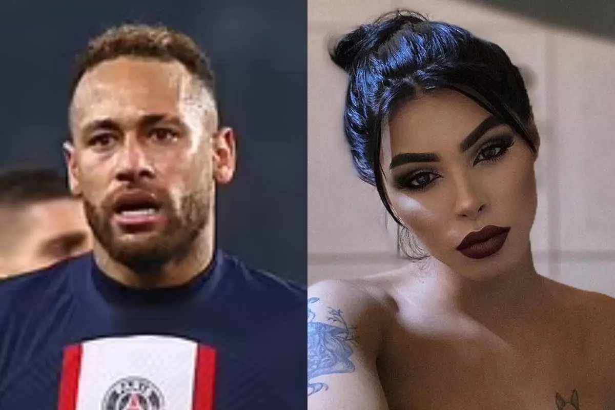 Neymar y la influencer