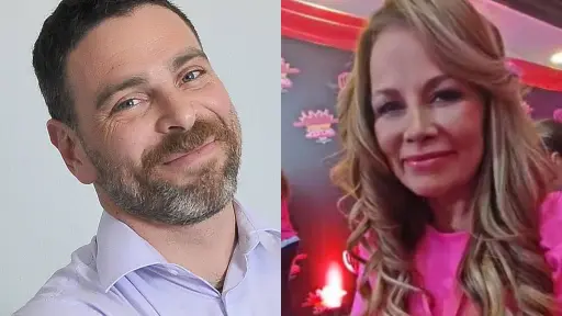 José Antonio Neme y Cathy Barriga
