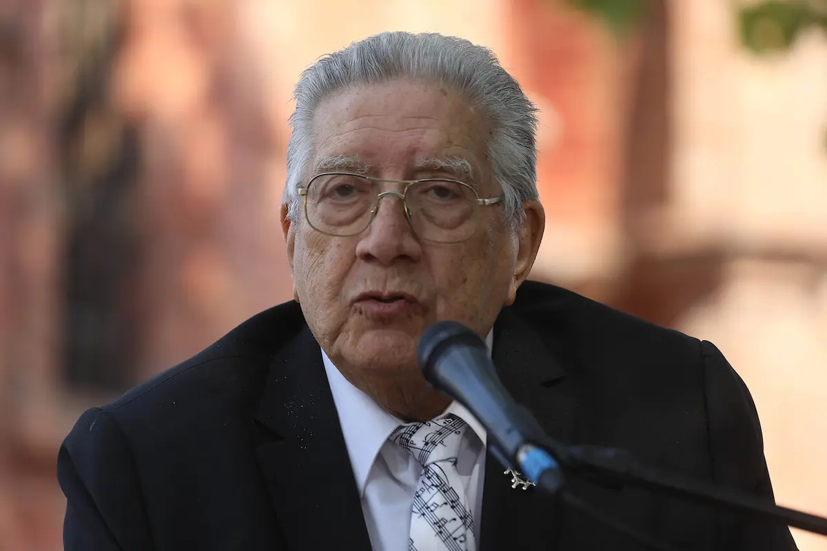 primer plano del rostro de Valentín Trujillo