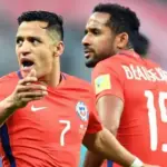 plano general de Alexis Sánchez y Jean Beausejour