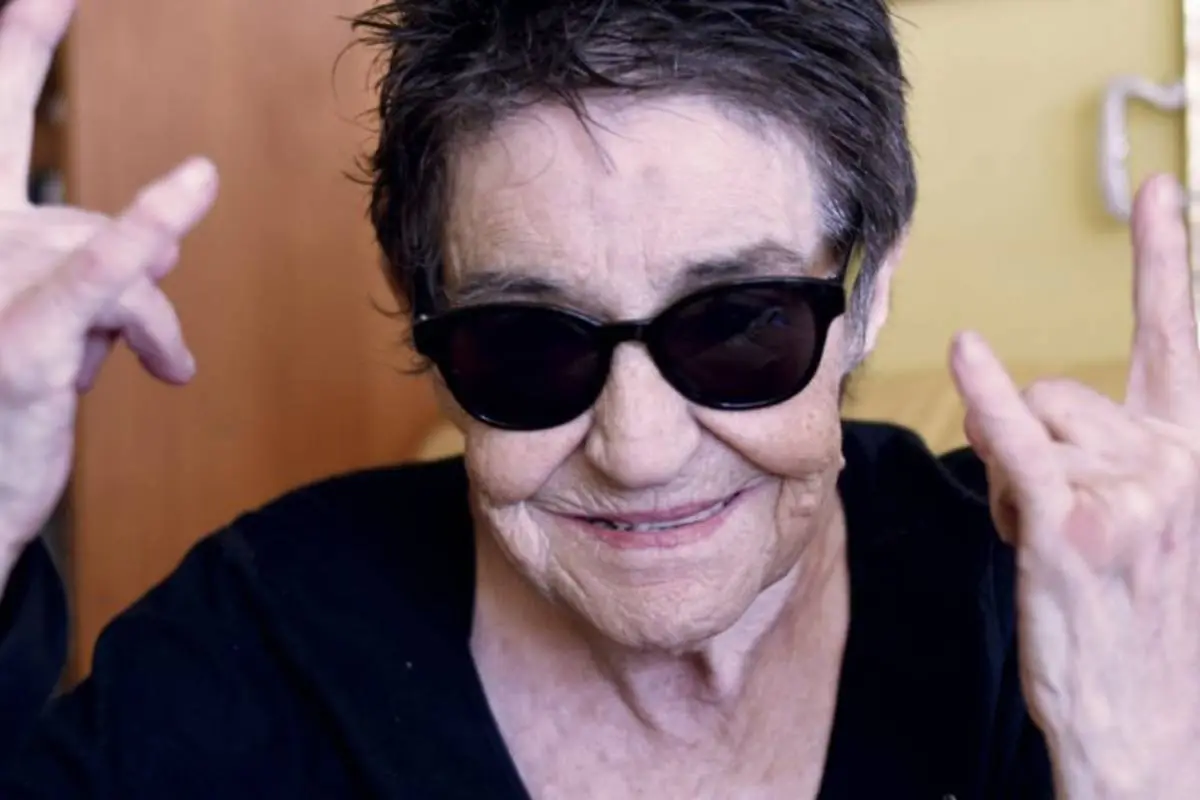 primer plano del rostro de Cecilia