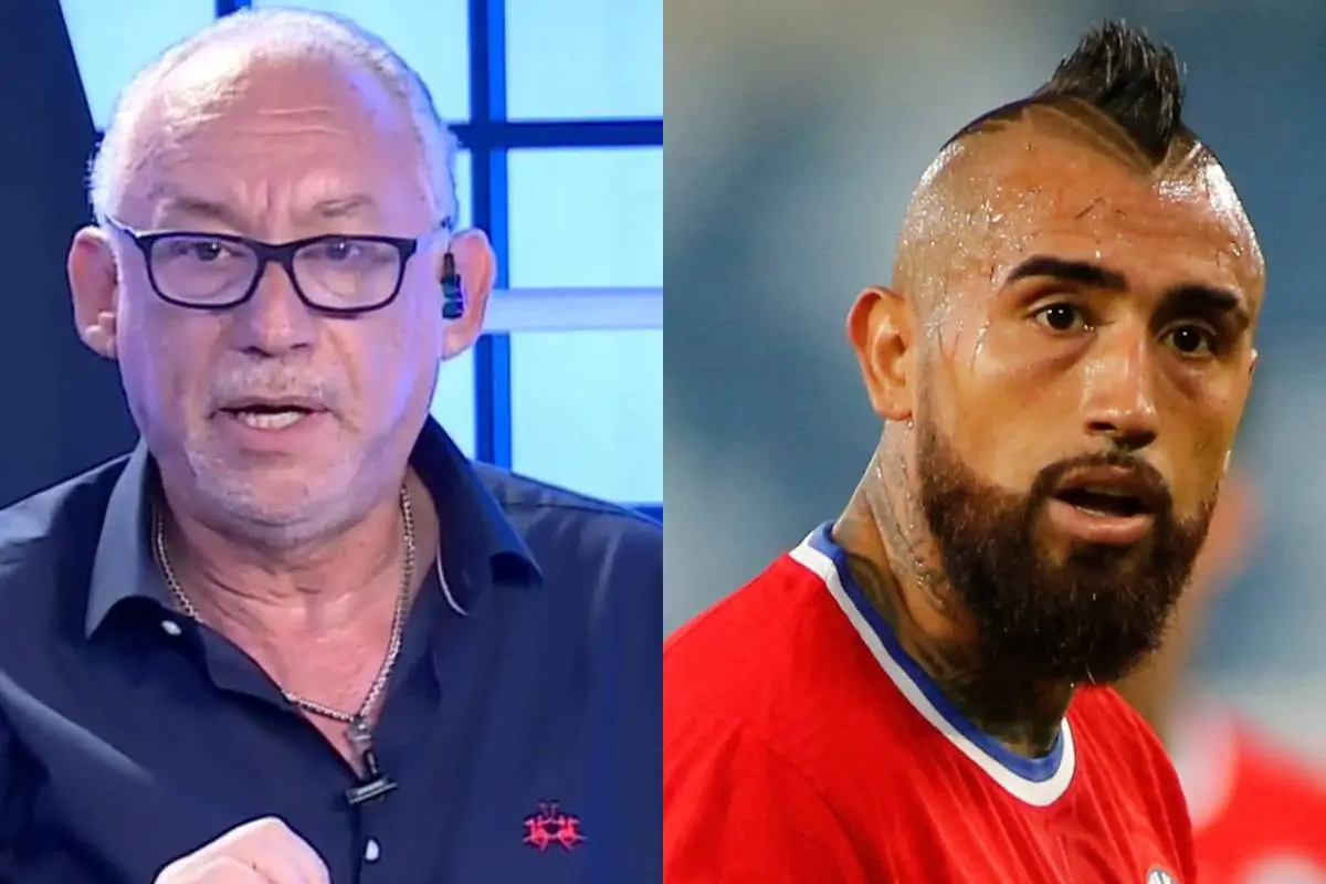 Mauricio Israel y Arturo Vidal