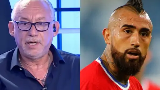 Mauricio Israel y Arturo Vidal