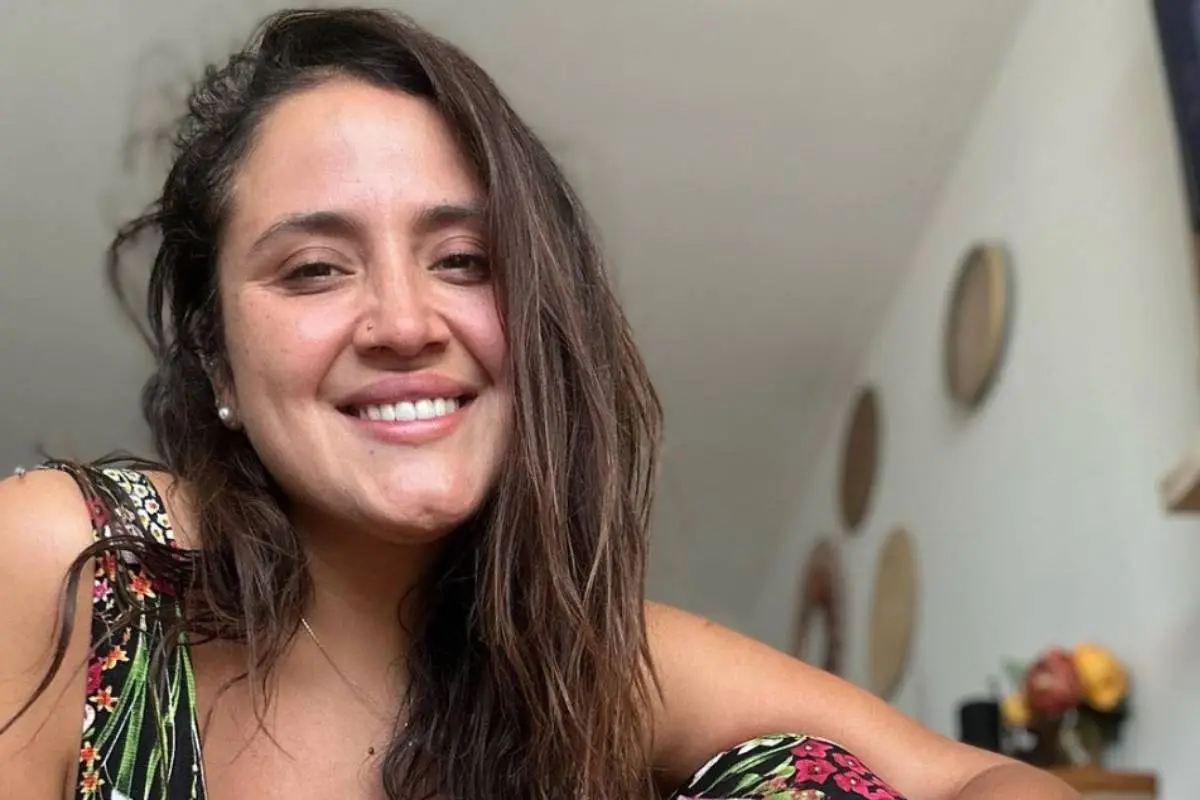 primer plano del rostro de Pamela Leiva