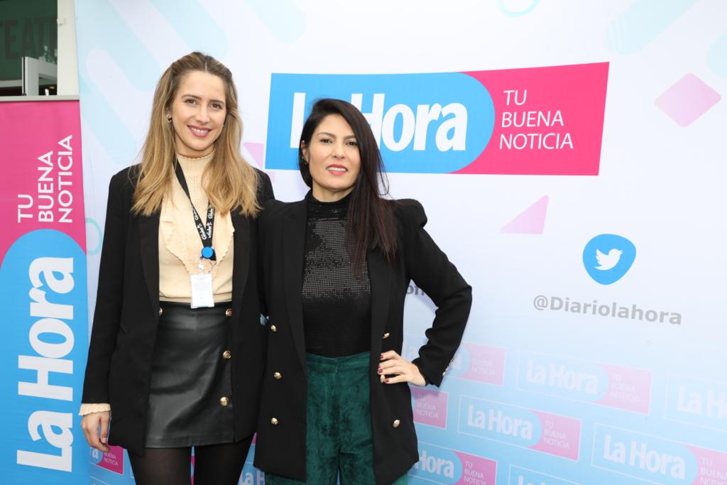  / Valeria Lazcano, de Red Mujer, junto Francisca Becerra, del programa  Regresa Mujer