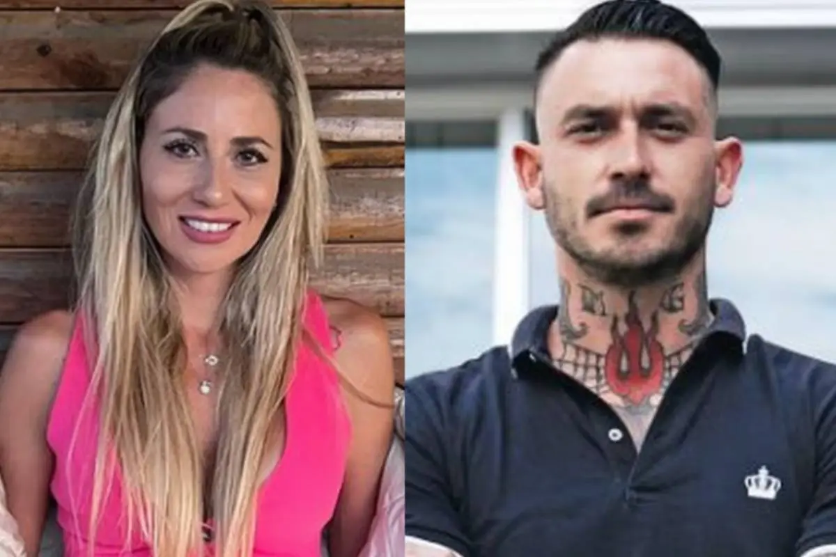 primer plano del rostro de Gisella Gallardo