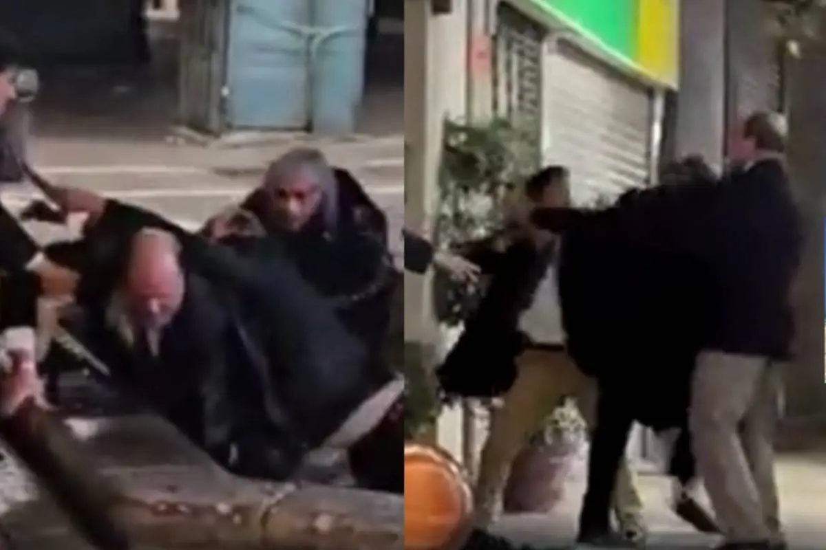 pelea callejera de funcionarios de ProChile