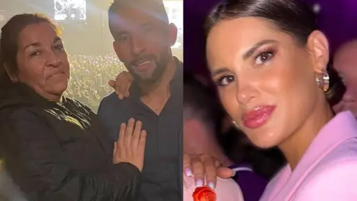 Mamá de Mauricio Isla y Gala Caldirola