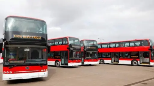 plano general de bus del Transporte público