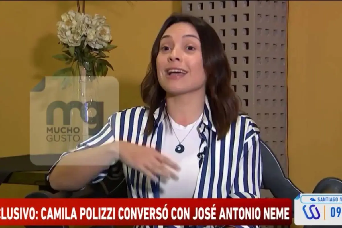 plano medio de Camila Polizzi