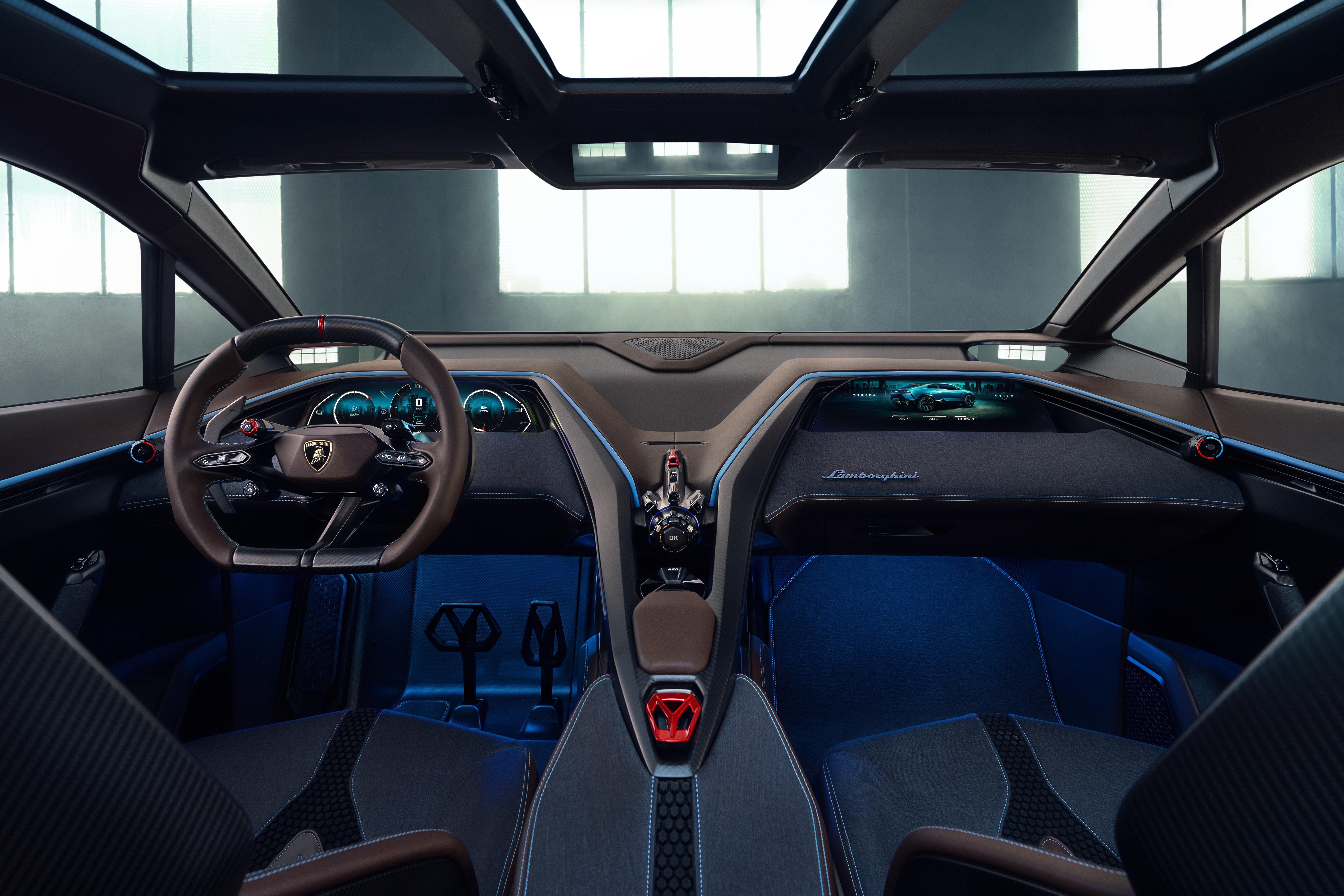 Interior Lamborghini Lanzador / Interior Lamborghini Lanzador