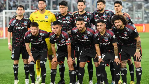 plano general de la formación de Colo Colo